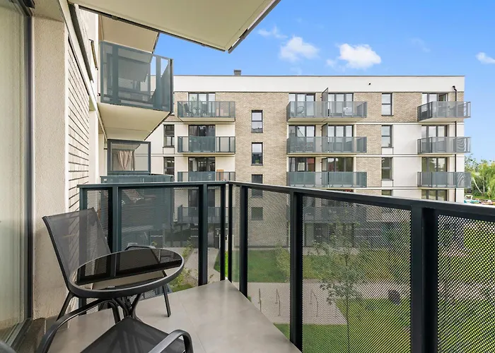 Apartmán Riverview Portovo With Parking By Lion Gdaňsk