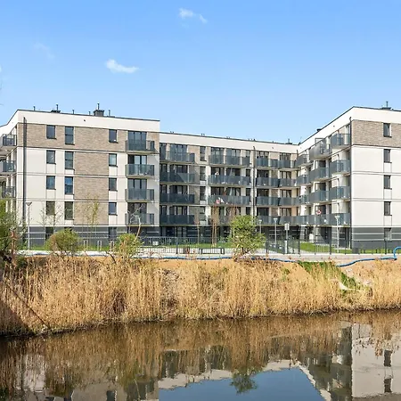 Riverview Portovo With Parking By Lion Апартаменты Гданьск